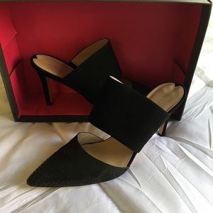 Via Spiga black heels
